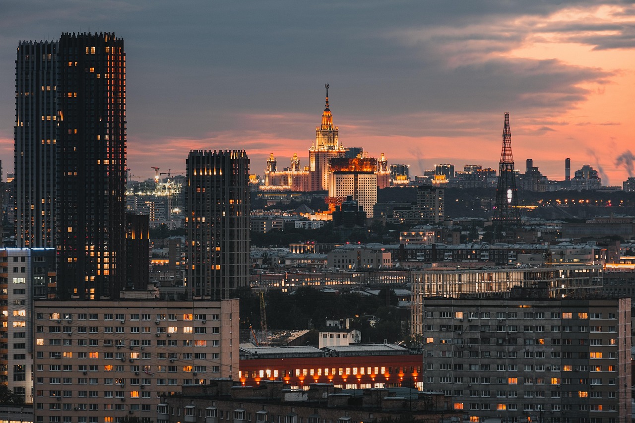 sunset, skyscrapers, buildings, city, sunset view, twilight, towers, architecture, city lights, nature, urban, cityscape, skyline, city center, structures, university, landscape